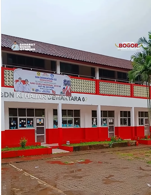 Bupati Bogor Rudy Susmanto Bangun 3 Ruang Kelas Baru di SDN Ki Hajar Dewantara 02 Parung, Kepsek Berterimakasih